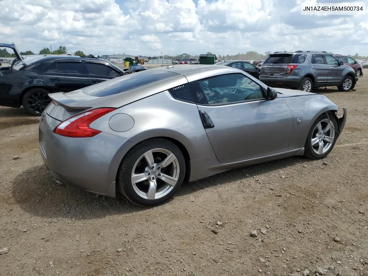 2010 Nissan 370Z VIN: JN1AZ4EH5AM500734 Lot: 62020395