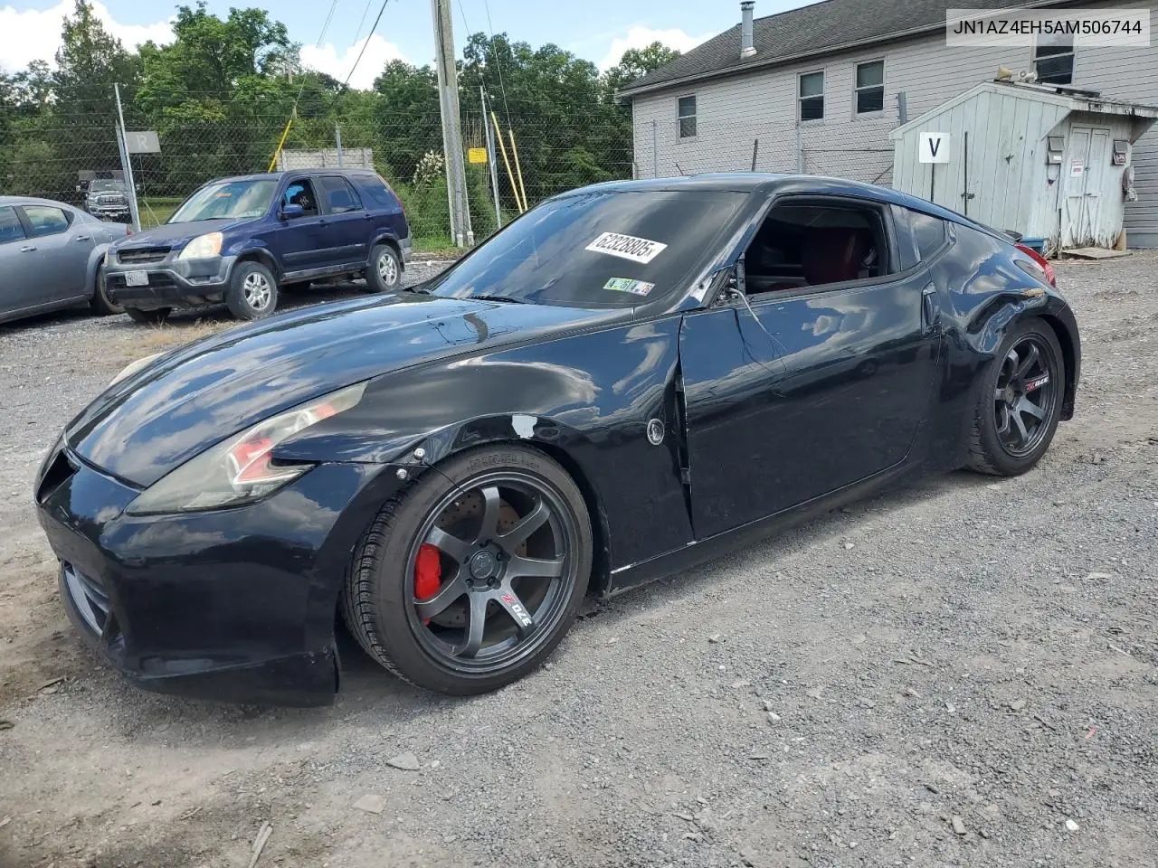 2010 Nissan 370Z VIN: JN1AZ4EH5AM506744 Lot: 62328805