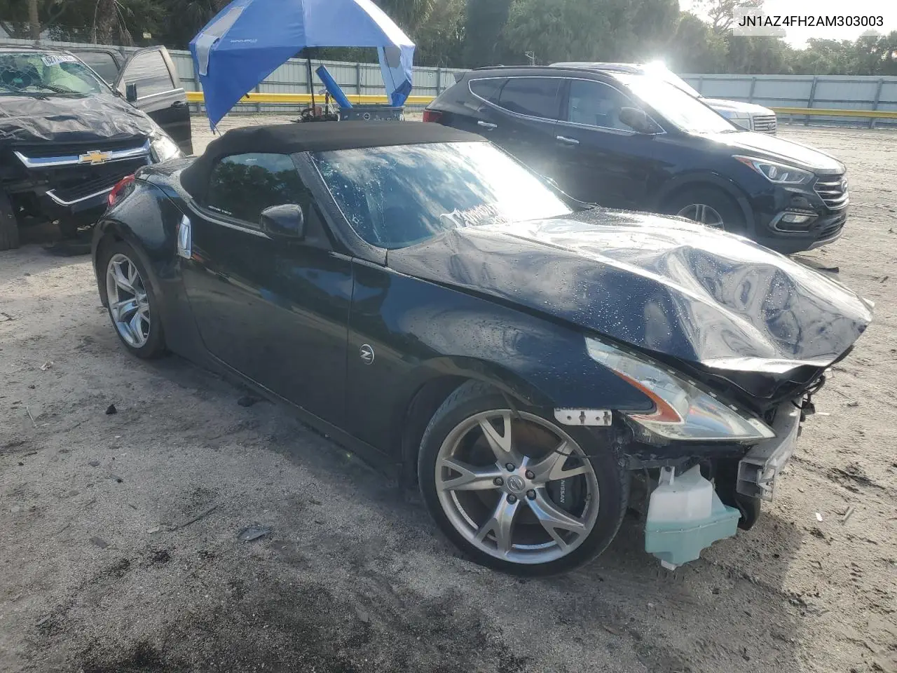 2010 Nissan 370Z VIN: JN1AZ4FH2AM303003 Lot: 62659875