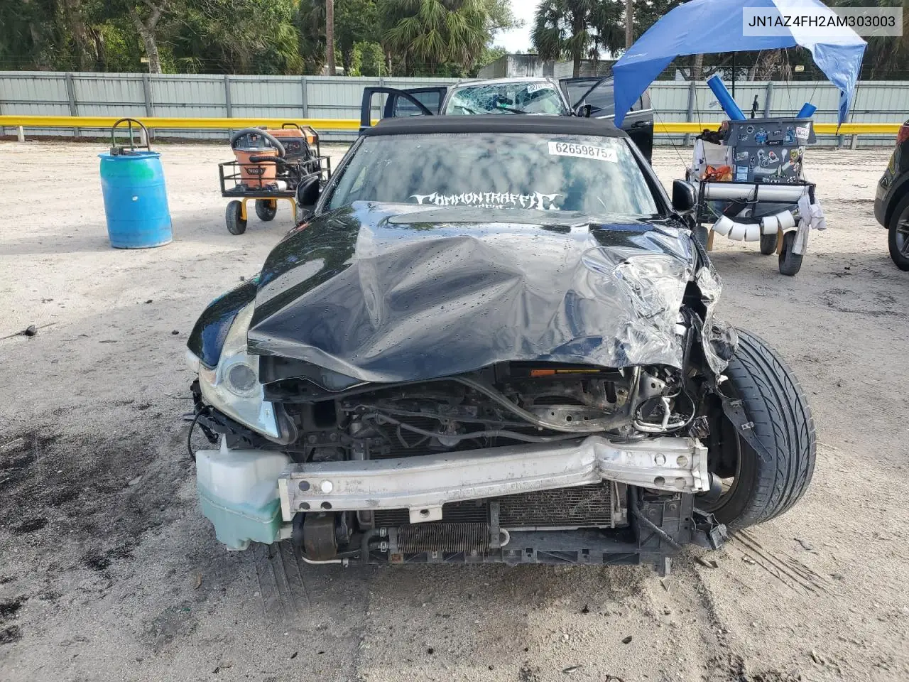 2010 Nissan 370Z VIN: JN1AZ4FH2AM303003 Lot: 62659875