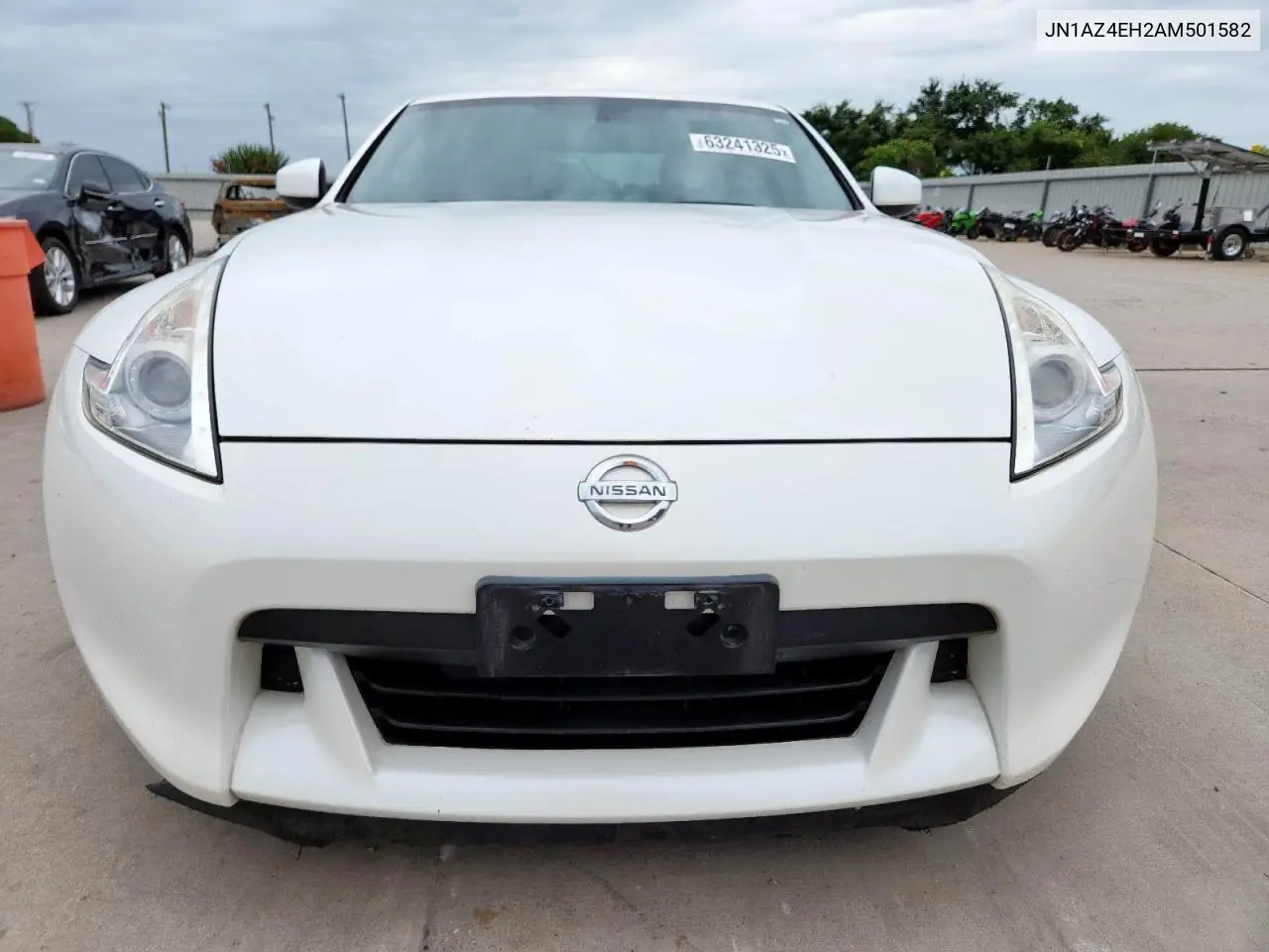 2010 Nissan 370Z VIN: JN1AZ4EH2AM501582 Lot: 63241325