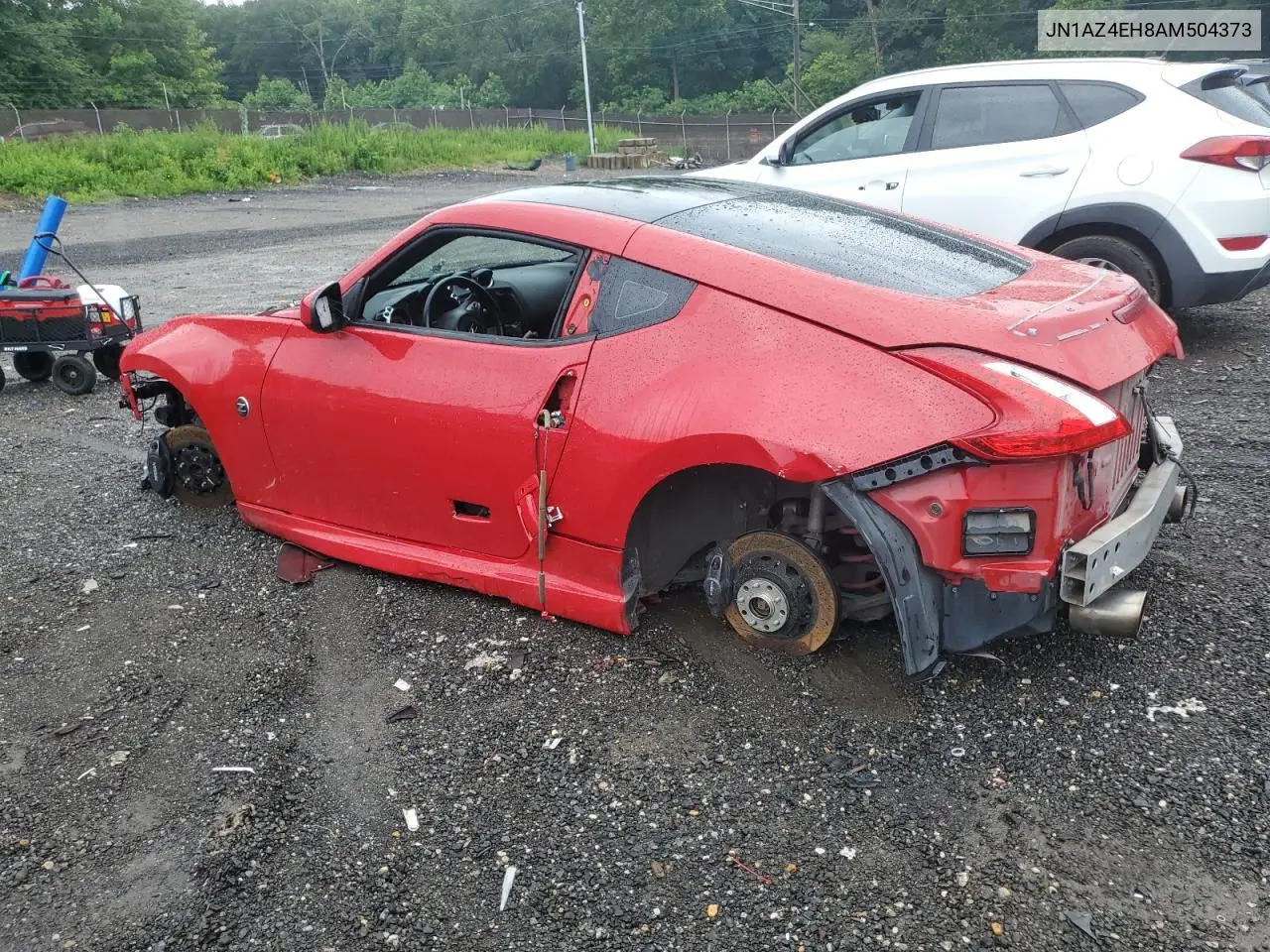 2010 Nissan 370Z VIN: JN1AZ4EH8AM504373 Lot: 63365365