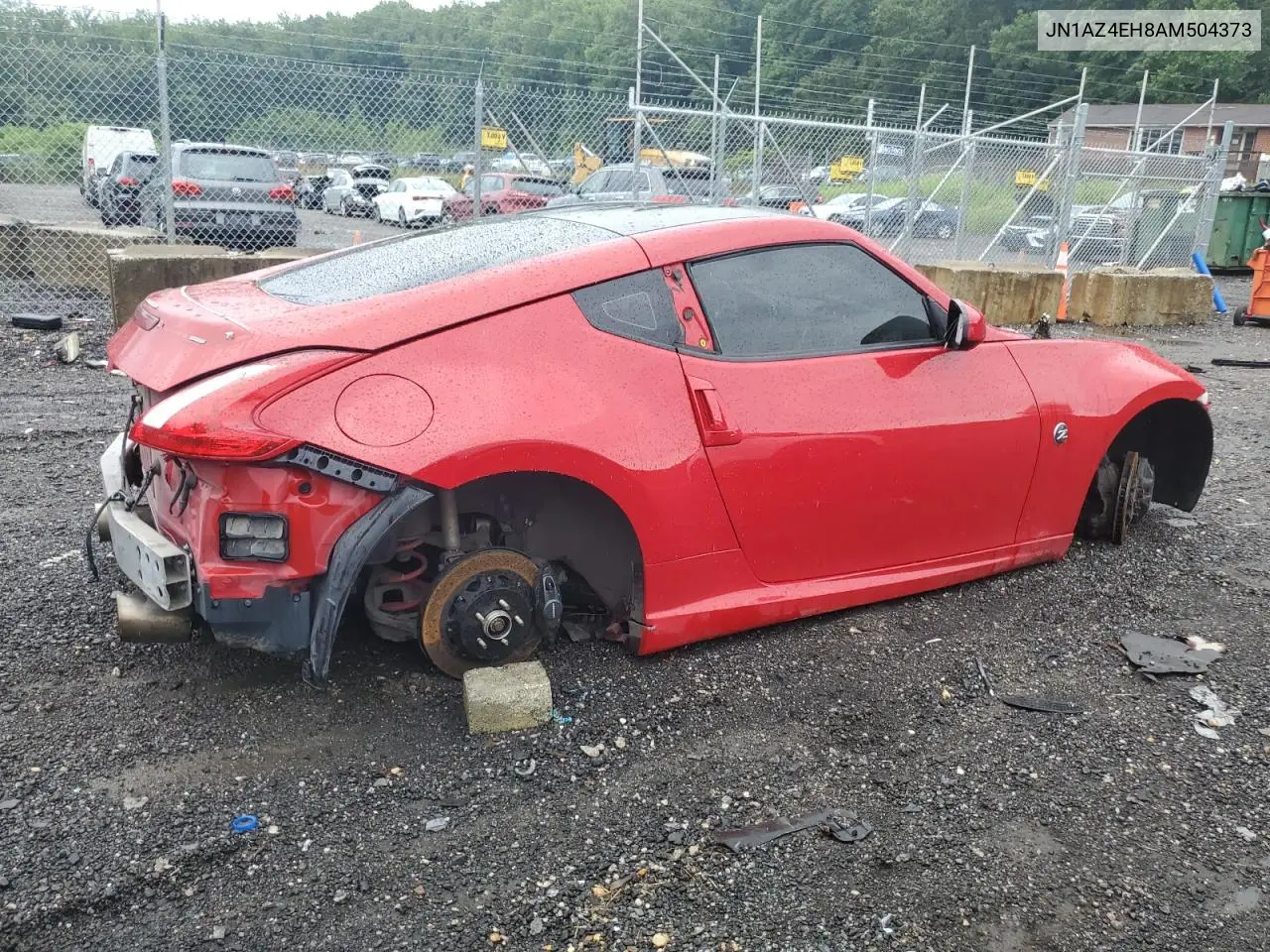 2010 Nissan 370Z VIN: JN1AZ4EH8AM504373 Lot: 63365365