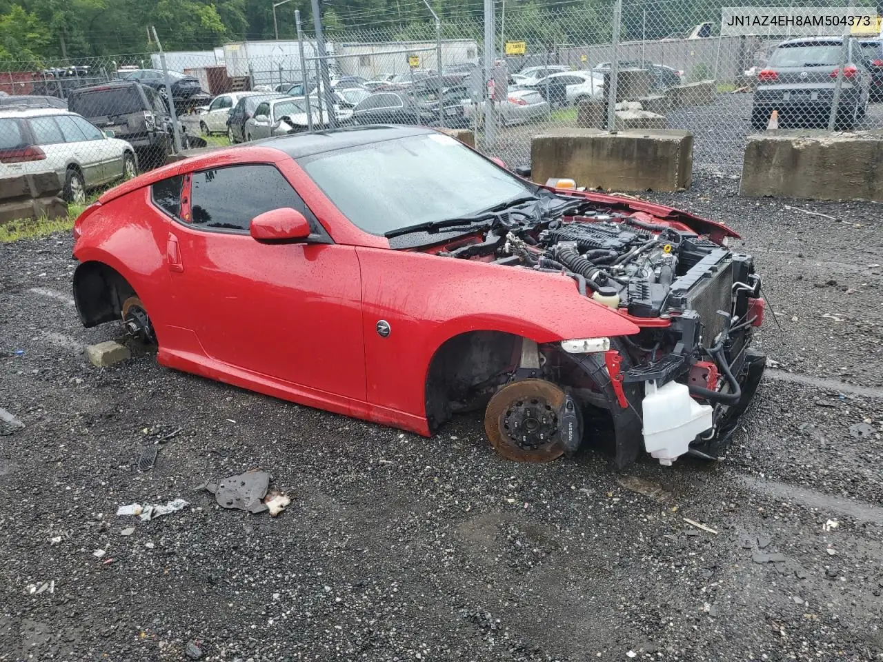 2010 Nissan 370Z VIN: JN1AZ4EH8AM504373 Lot: 63365365