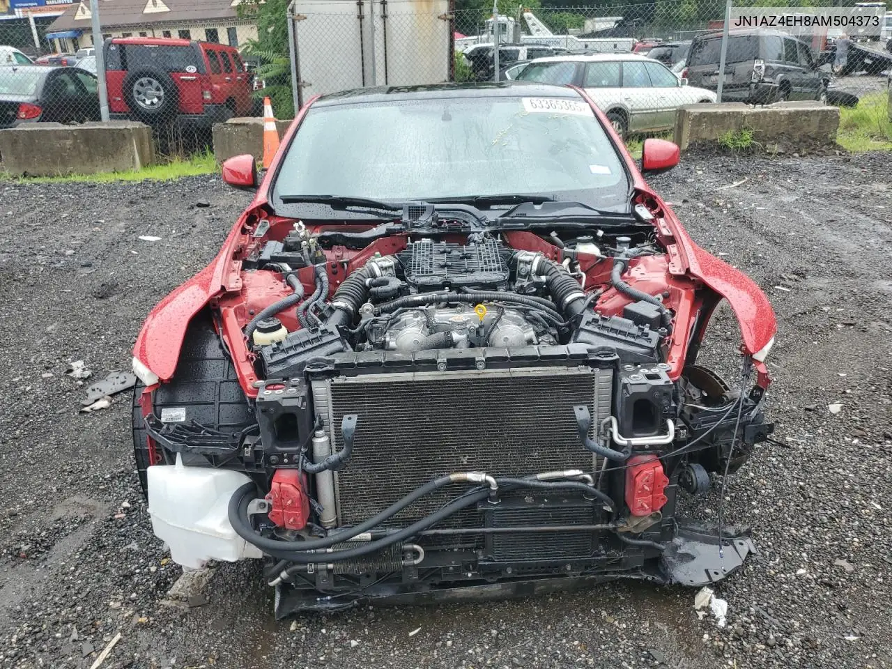 2010 Nissan 370Z VIN: JN1AZ4EH8AM504373 Lot: 63365365