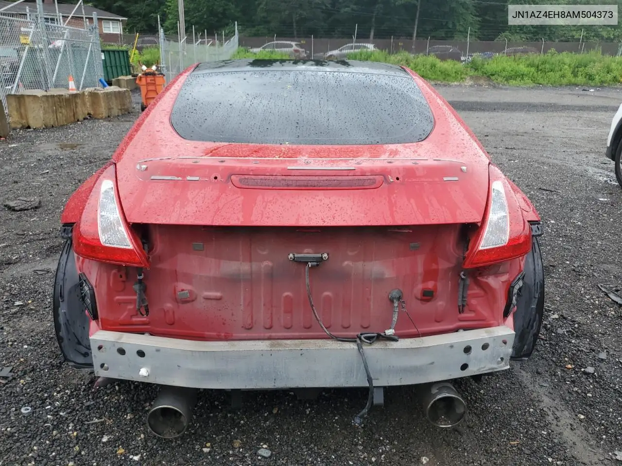 2010 Nissan 370Z VIN: JN1AZ4EH8AM504373 Lot: 63365365