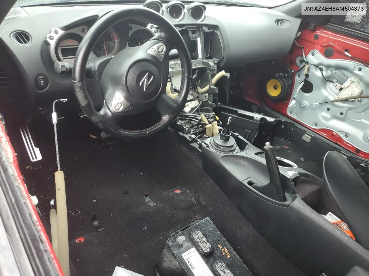 2010 Nissan 370Z VIN: JN1AZ4EH8AM504373 Lot: 63365365