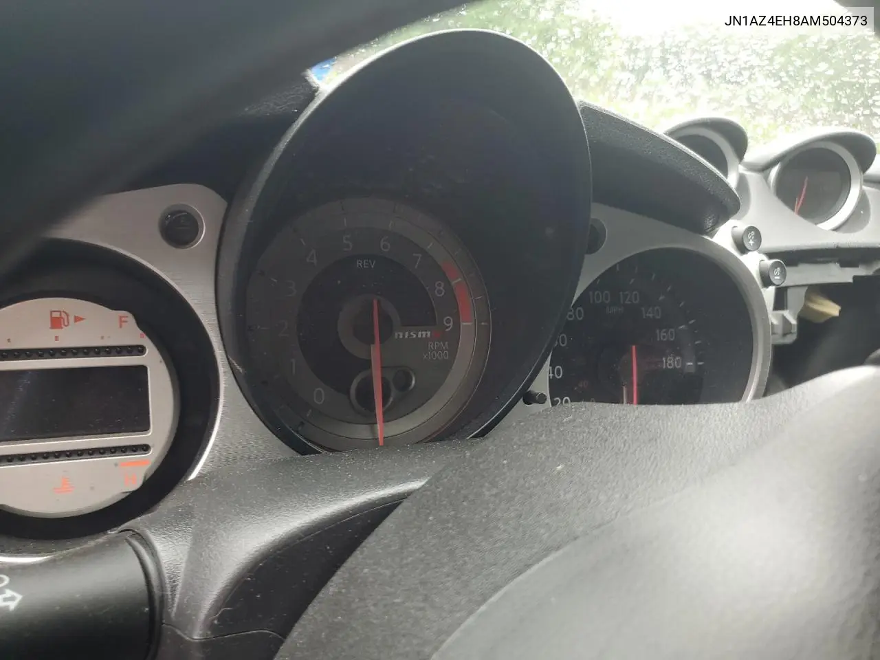 2010 Nissan 370Z VIN: JN1AZ4EH8AM504373 Lot: 63365365