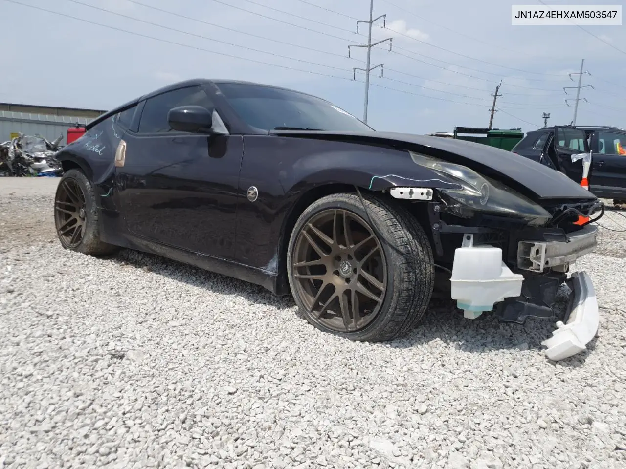 2010 Nissan 370Z VIN: JN1AZ4EHXAM503547 Lot: 65055555