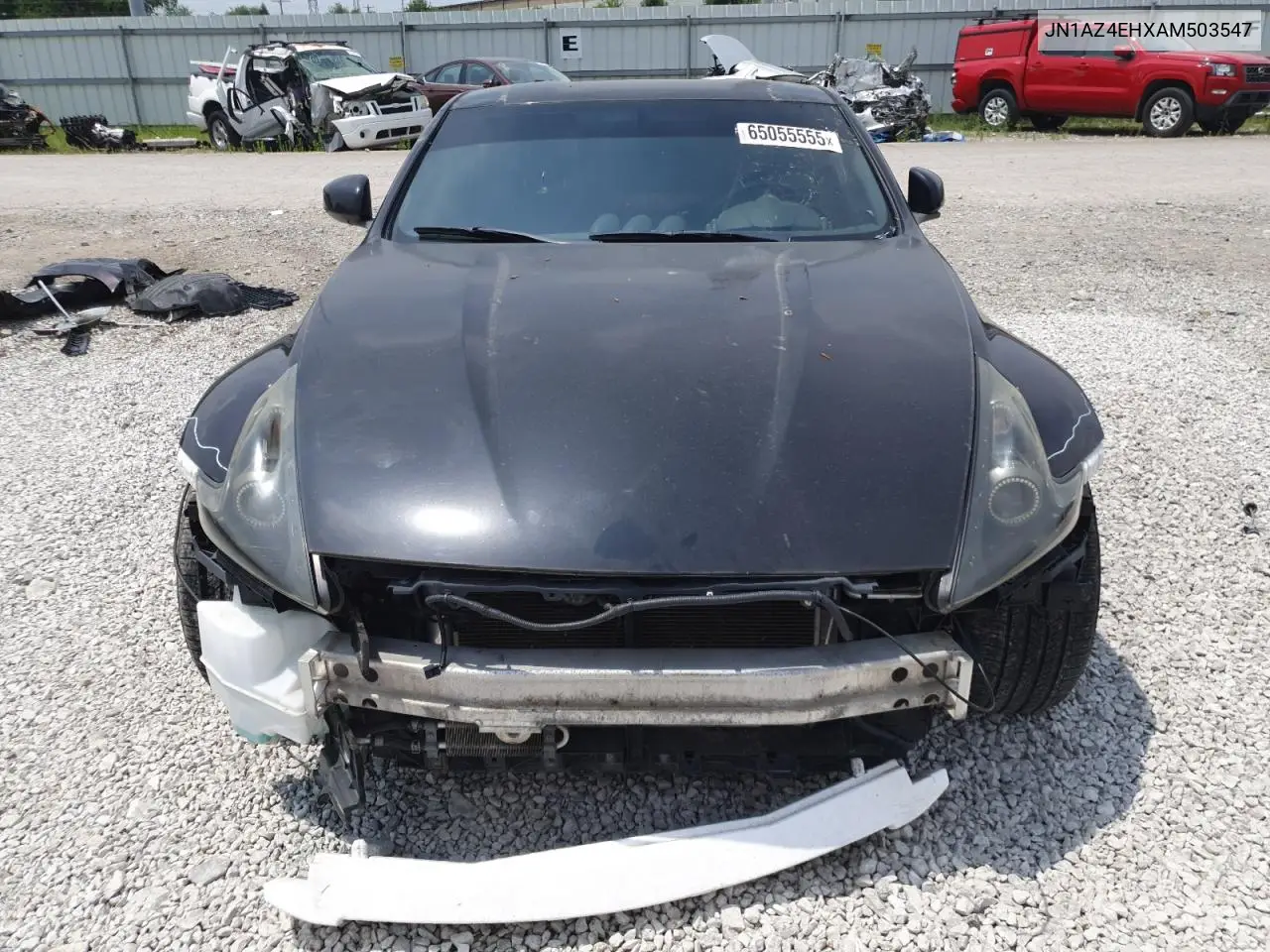 2010 Nissan 370Z VIN: JN1AZ4EHXAM503547 Lot: 65055555
