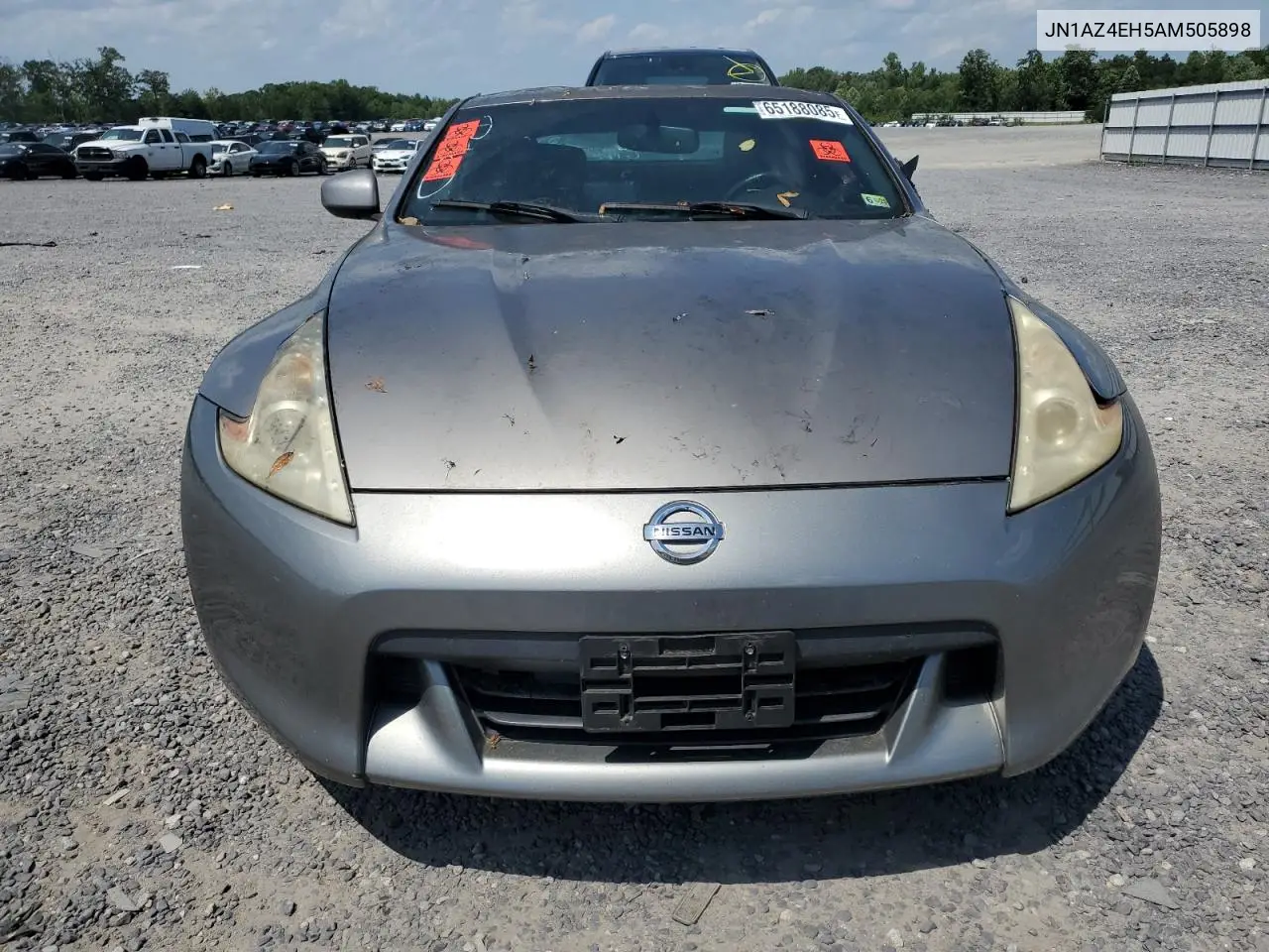 2010 Nissan 370Z VIN: JN1AZ4EH5AM505898 Lot: 65188085