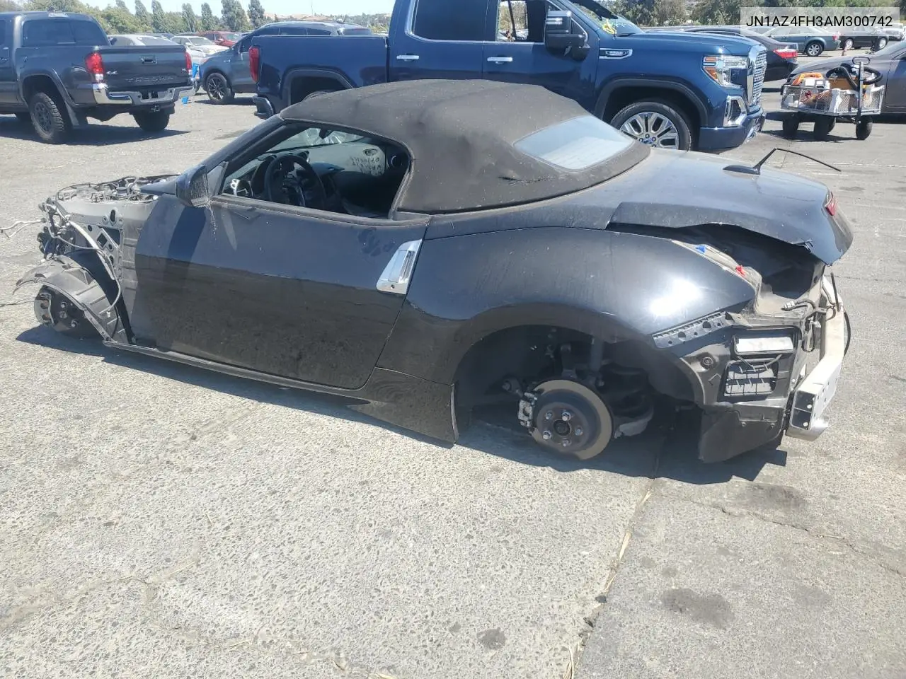 2010 Nissan 370Z VIN: JN1AZ4FH3AM300742 Lot: 65207325