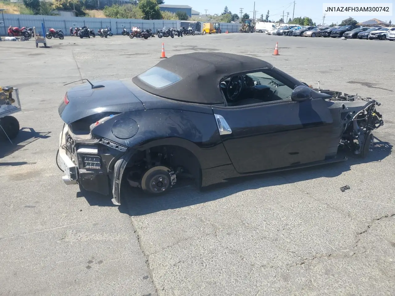 2010 Nissan 370Z VIN: JN1AZ4FH3AM300742 Lot: 65207325