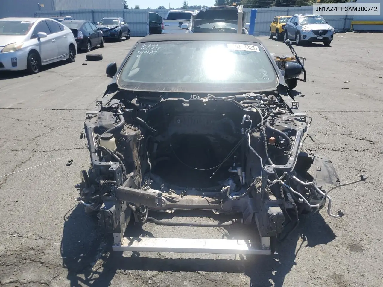 2010 Nissan 370Z VIN: JN1AZ4FH3AM300742 Lot: 65207325