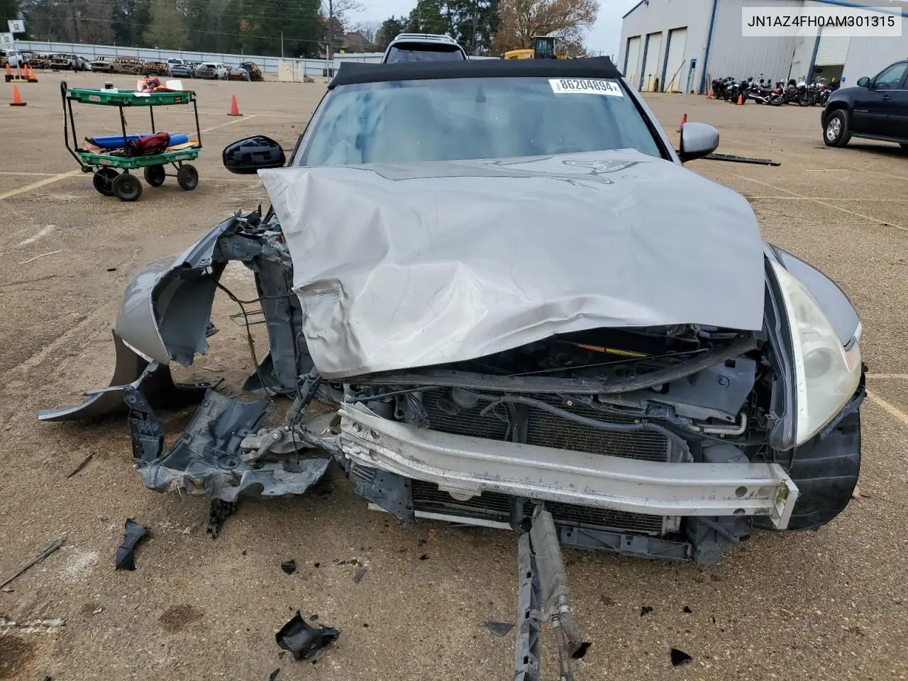 2010 Nissan 370Z VIN: JN1AZ4FH0AM301315 Lot: 86204894