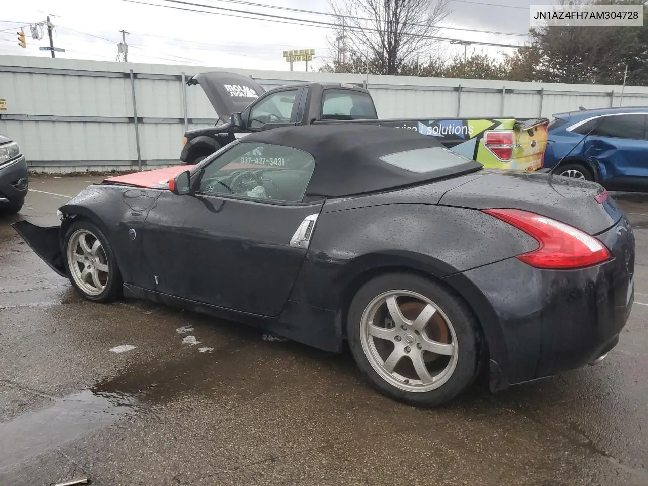 2010 Nissan 370Z VIN: JN1AZ4FH7AM304728 Lot: 86678814