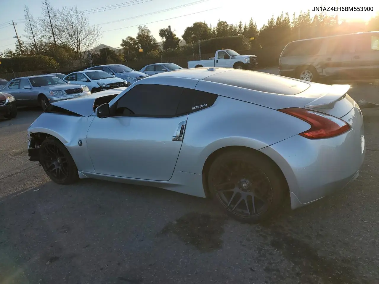 2011 Nissan 370Z Base VIN: JN1AZ4EH6BM553900 Lot: 44806775