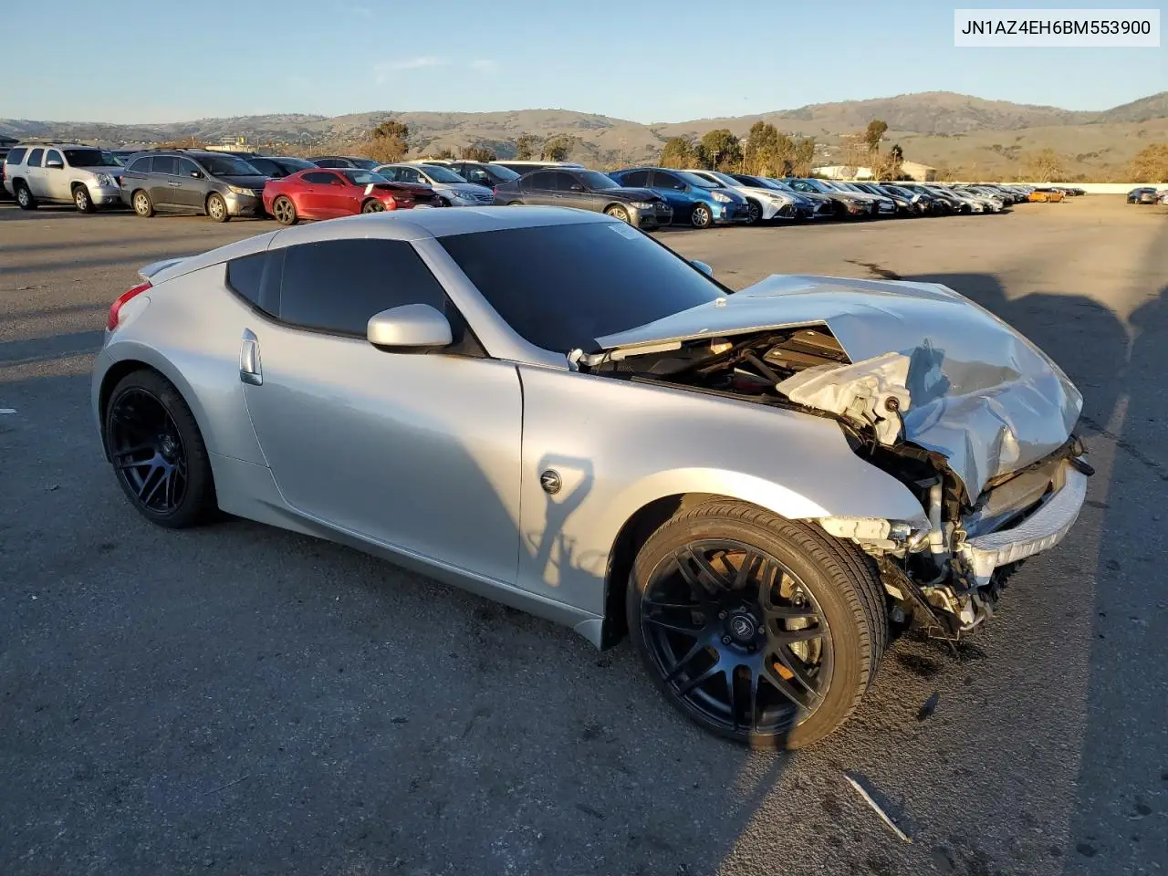 2011 Nissan 370Z Base VIN: JN1AZ4EH6BM553900 Lot: 44806775