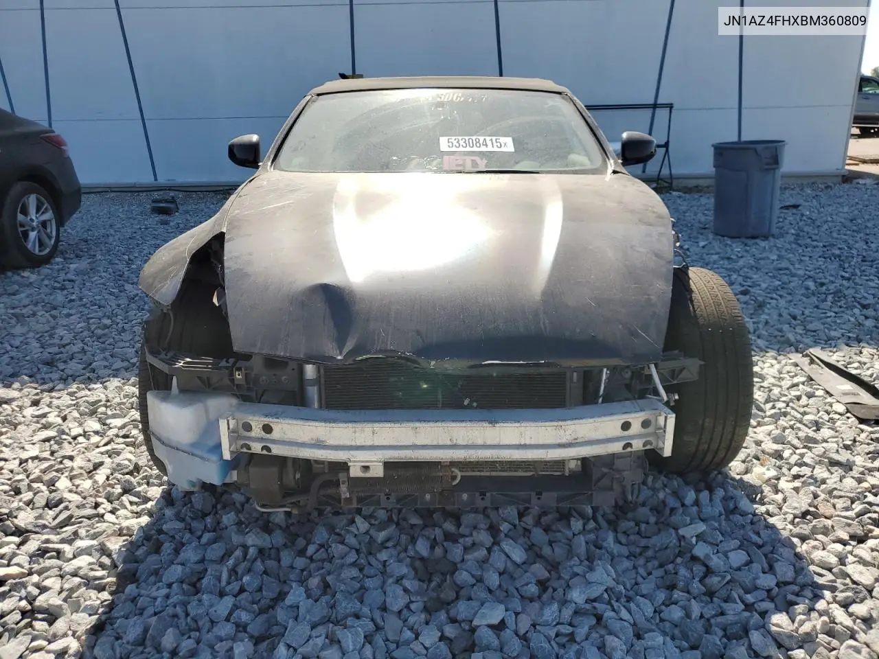 2011 Nissan 370Z Base VIN: JN1AZ4FHXBM360809 Lot: 53308415