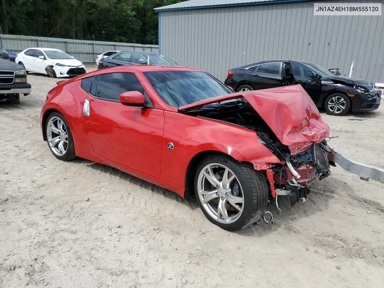2011 Nissan 370Z Base VIN: JN1AZ4EH1BM555120 Lot: 55892775