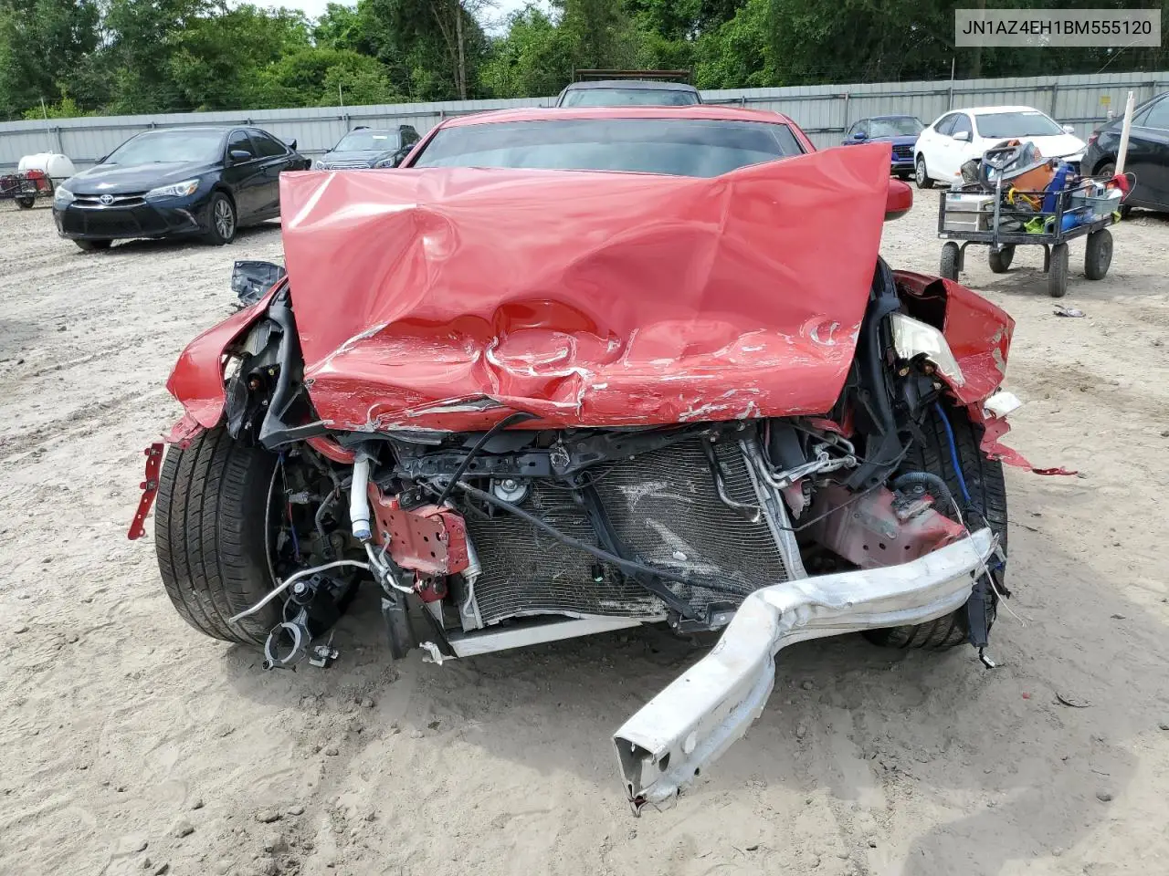 2011 Nissan 370Z Base VIN: JN1AZ4EH1BM555120 Lot: 55892775