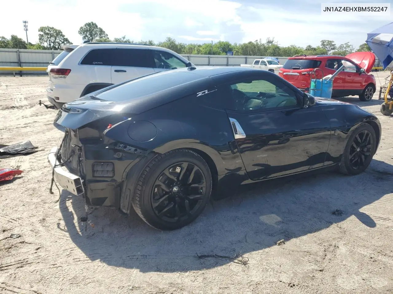 2011 Nissan 370Z Base VIN: JN1AZ4EHXBM552247 Lot: 61810515
