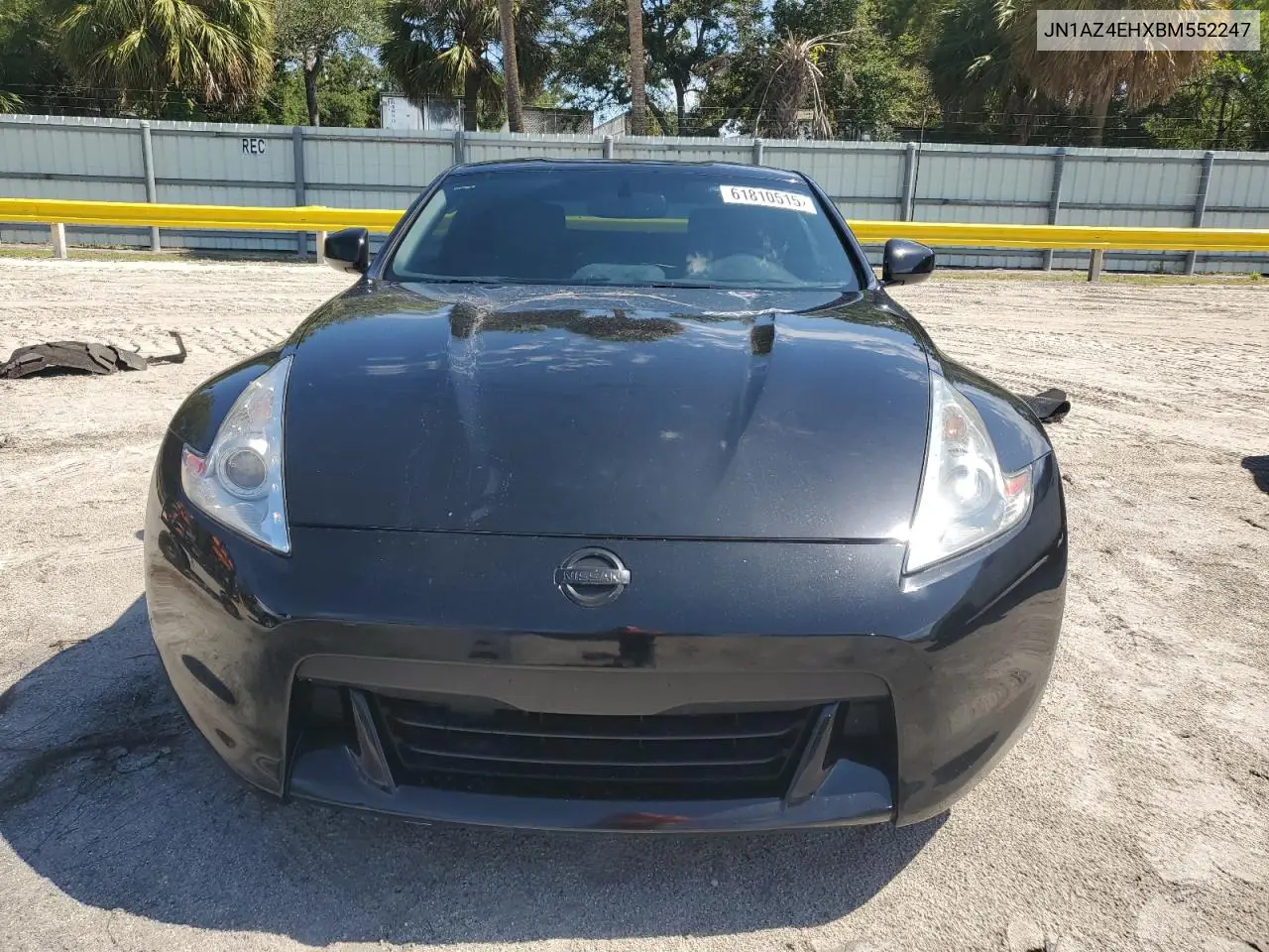 2011 Nissan 370Z Base VIN: JN1AZ4EHXBM552247 Lot: 61810515