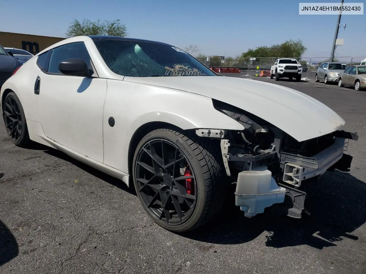 2011 Nissan 370Z Base VIN: JN1AZ4EH1BM552430 Lot: 62368435