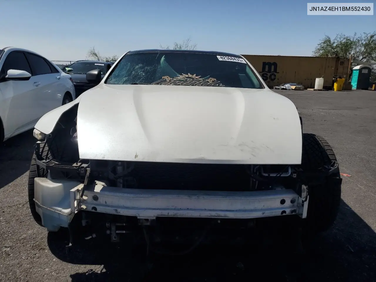2011 Nissan 370Z Base VIN: JN1AZ4EH1BM552430 Lot: 62368435