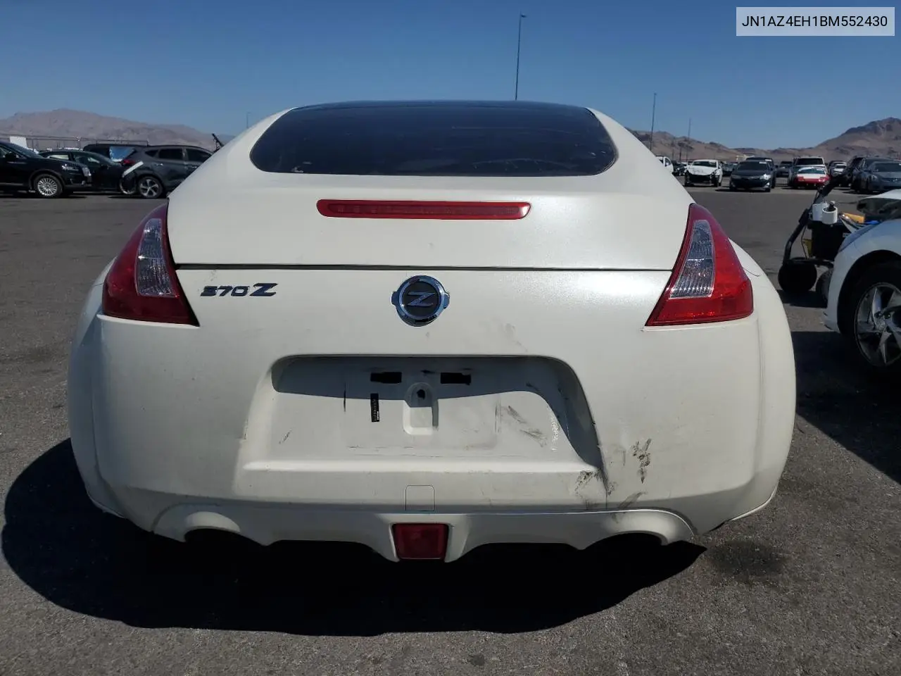 2011 Nissan 370Z Base VIN: JN1AZ4EH1BM552430 Lot: 62368435