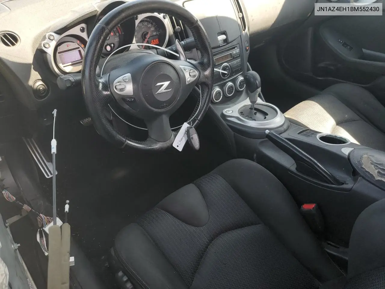 2011 Nissan 370Z Base VIN: JN1AZ4EH1BM552430 Lot: 62368435
