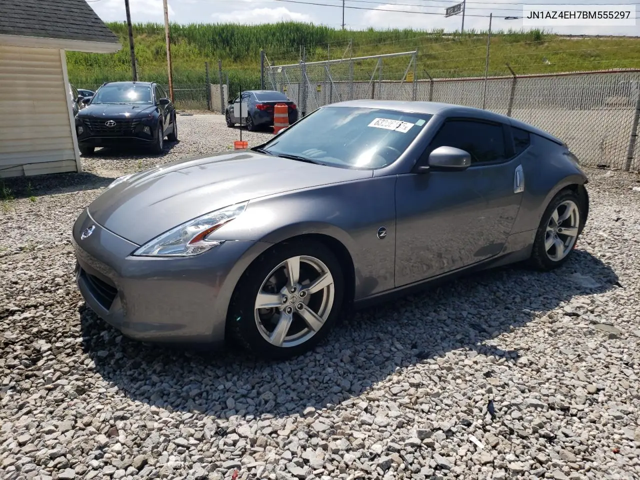 2011 Nissan 370Z Base VIN: JN1AZ4EH7BM555297 Lot: 63286155