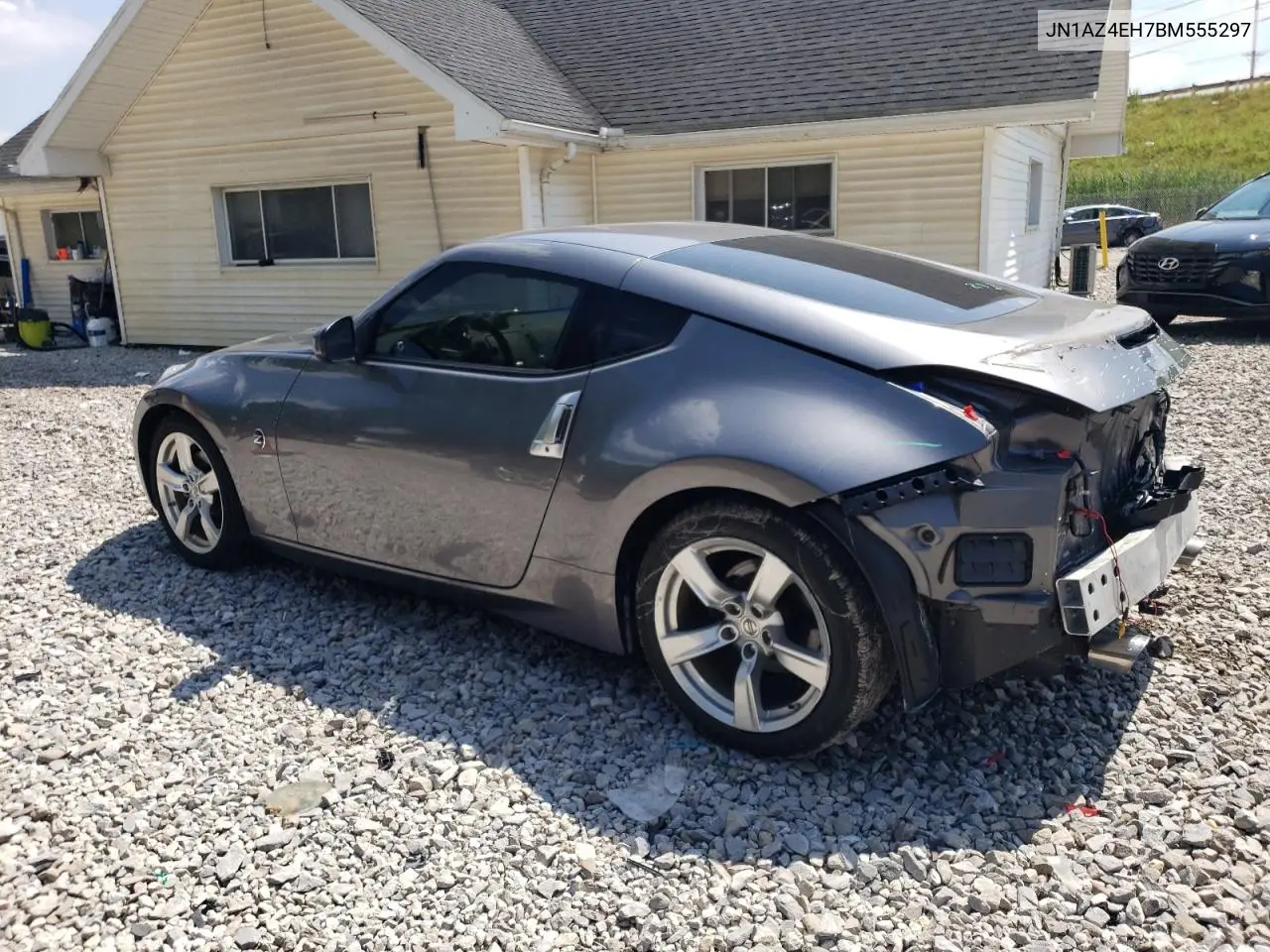 2011 Nissan 370Z Base VIN: JN1AZ4EH7BM555297 Lot: 63286155