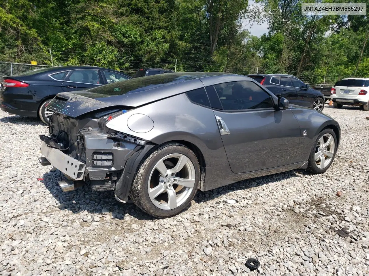 2011 Nissan 370Z Base VIN: JN1AZ4EH7BM555297 Lot: 63286155
