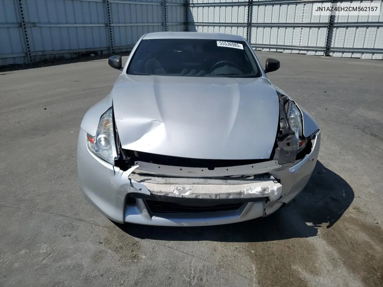 2012 Nissan 370Z Base VIN: JN1AZ4EH2CM562157 Lot: 55536985
