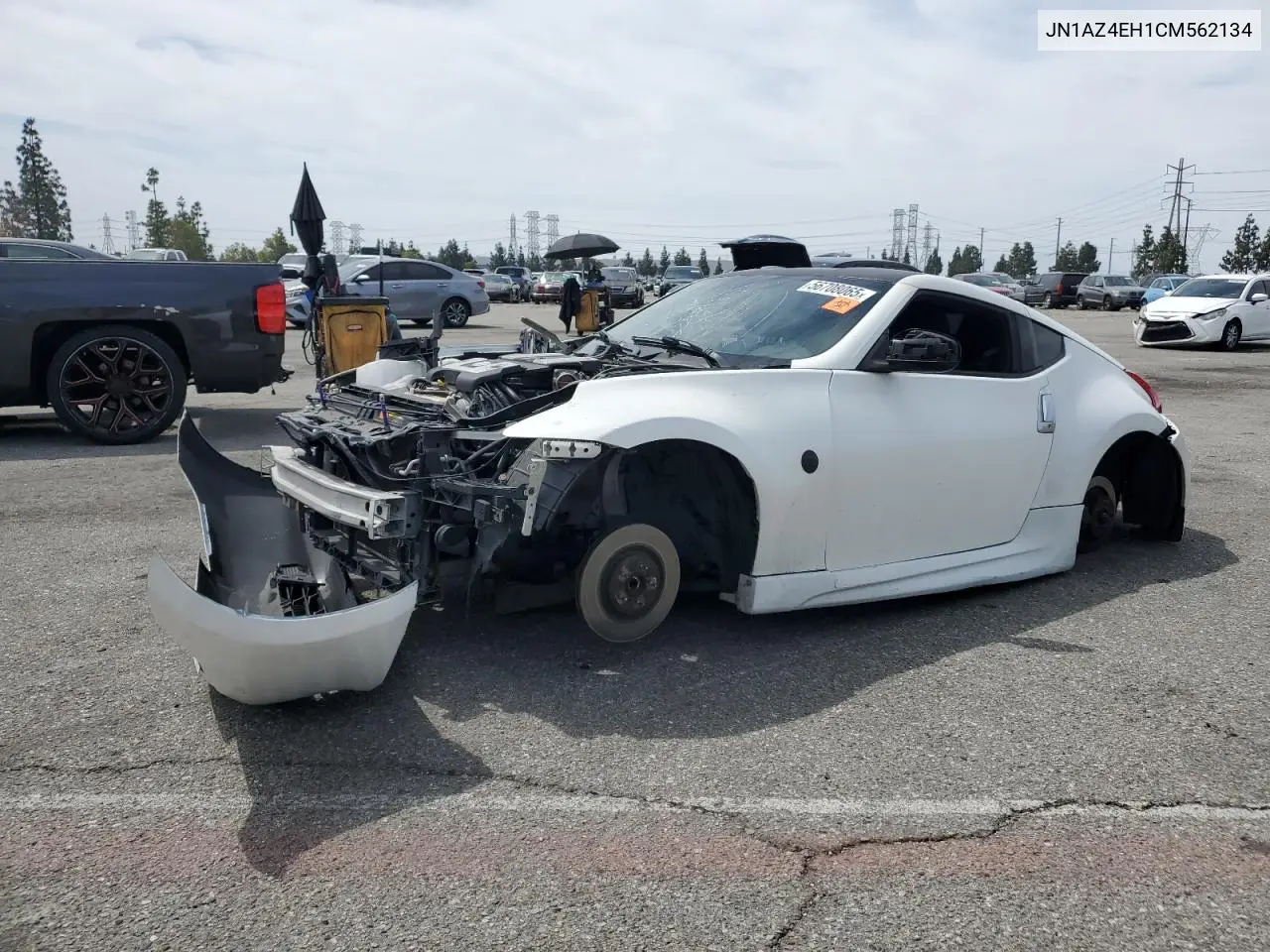 2012 Nissan 370Z Base VIN: JN1AZ4EH1CM562134 Lot: 56708065