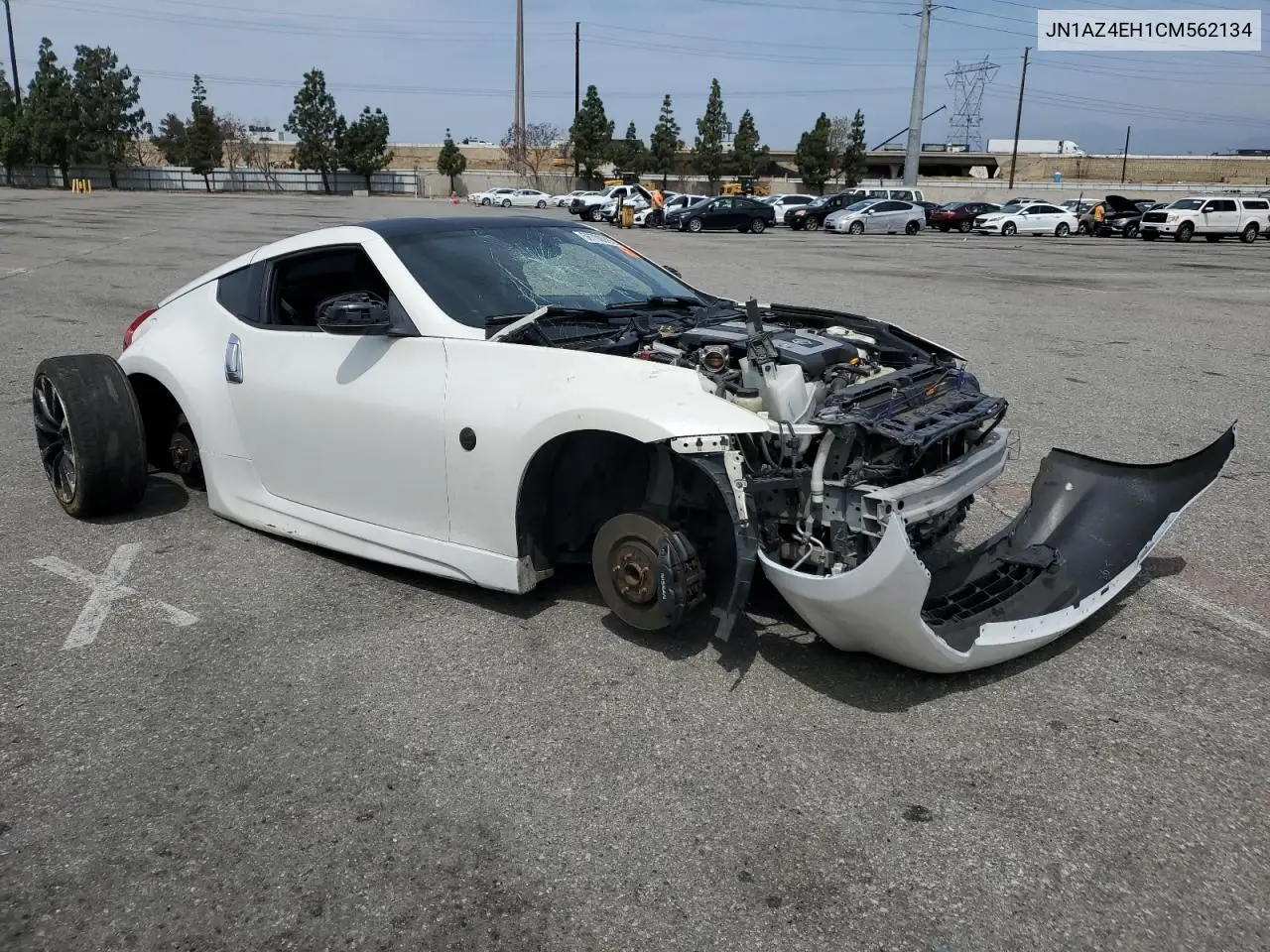 2012 Nissan 370Z Base VIN: JN1AZ4EH1CM562134 Lot: 56708065