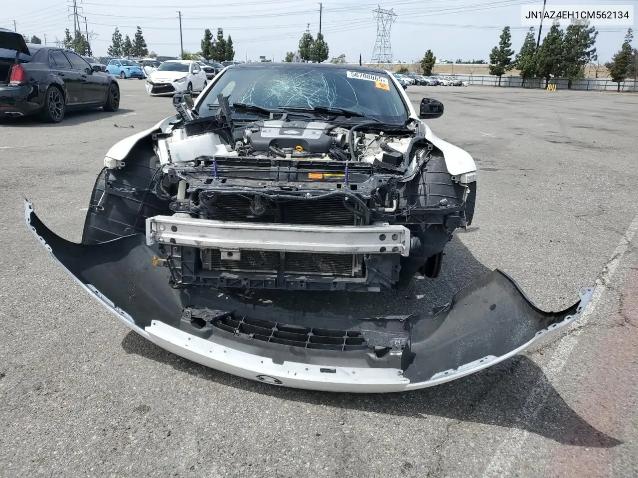 2012 Nissan 370Z Base VIN: JN1AZ4EH1CM562134 Lot: 56708065