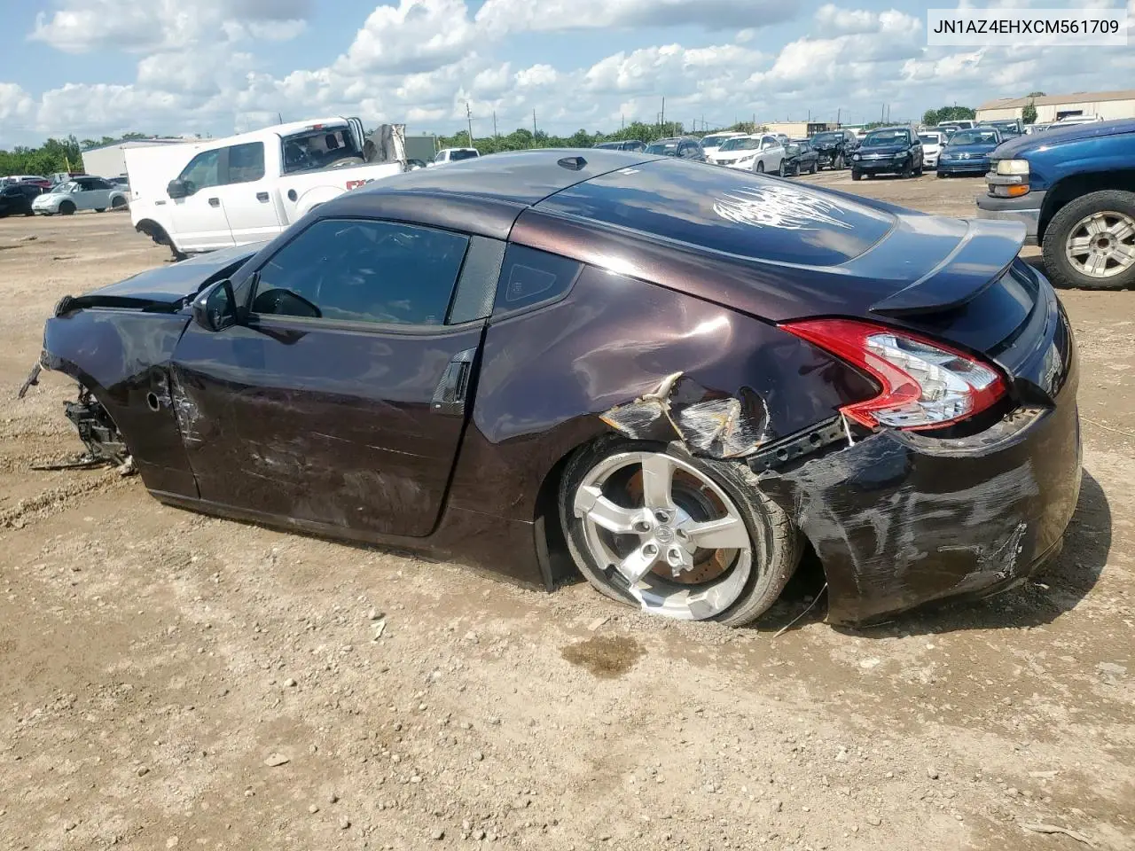 2012 Nissan 370Z Base VIN: JN1AZ4EHXCM561709 Lot: 58608955
