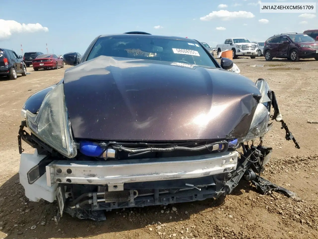 2012 Nissan 370Z Base VIN: JN1AZ4EHXCM561709 Lot: 58608955