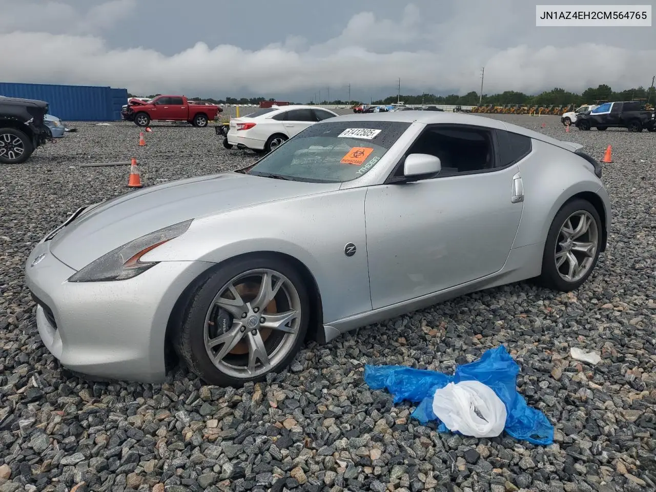 2012 Nissan 370Z Base VIN: JN1AZ4EH2CM564765 Lot: 61412505