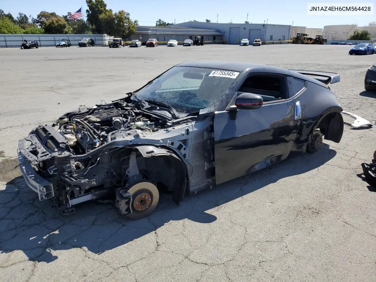 2012 Nissan 370Z Base VIN: JN1AZ4EH6CM564428 Lot: 61755345