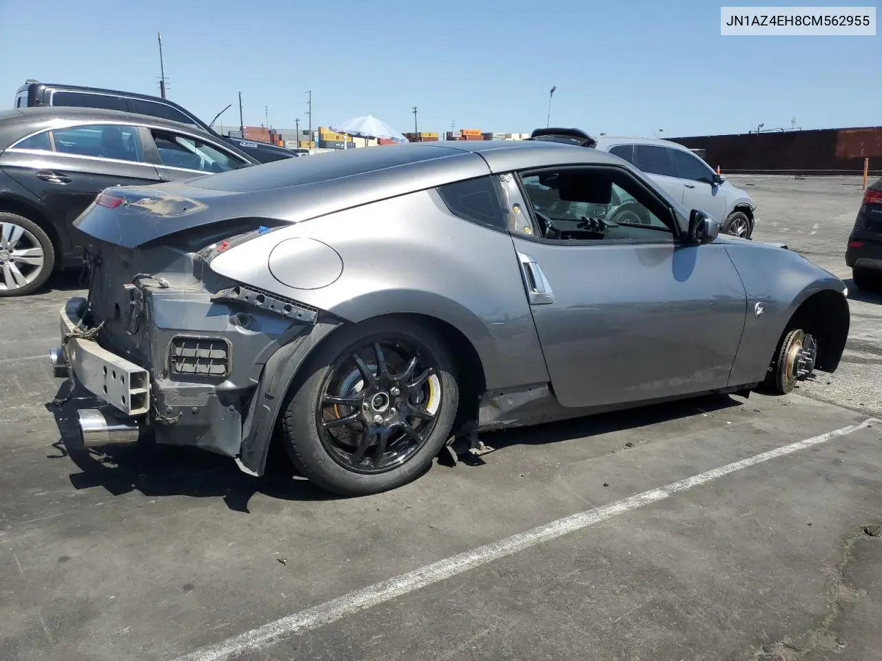 2012 Nissan 370Z Base VIN: JN1AZ4EH8CM562955 Lot: 62908465
