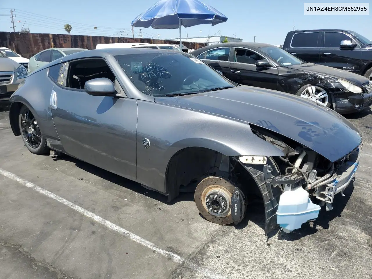 2012 Nissan 370Z Base VIN: JN1AZ4EH8CM562955 Lot: 62908465