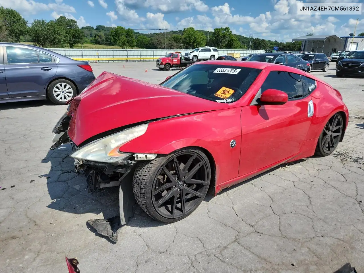 2012 Nissan 370Z Base VIN: JN1AZ4EH7CM561392 Lot: 65535705