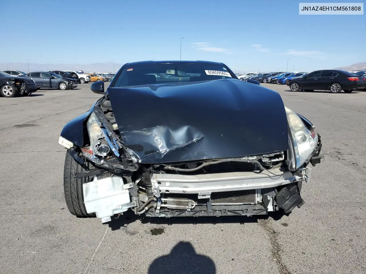 2012 Nissan 370Z Base VIN: JN1AZ4EH1CM561808 Lot: 65859565