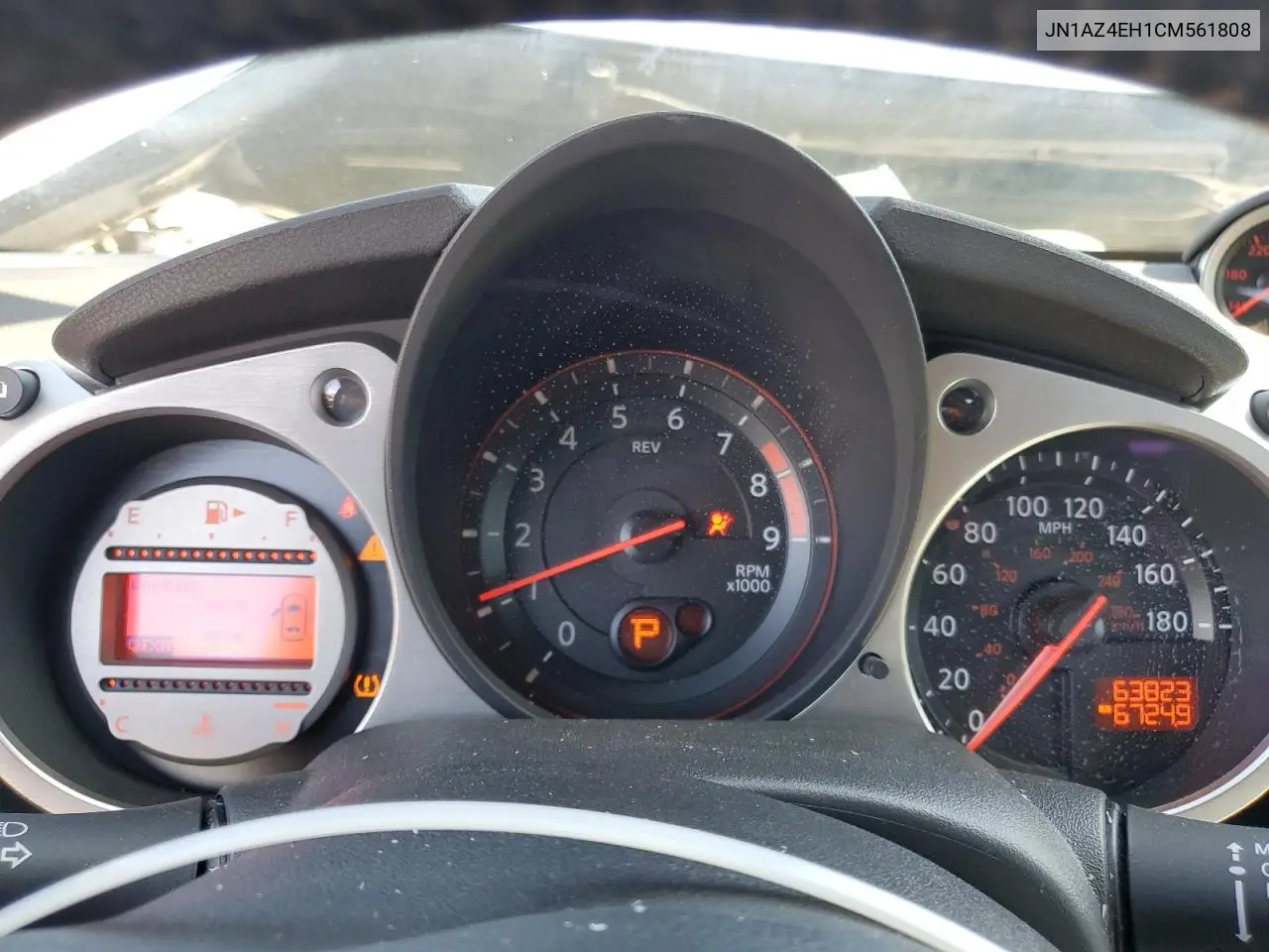 2012 Nissan 370Z Base VIN: JN1AZ4EH1CM561808 Lot: 65859565