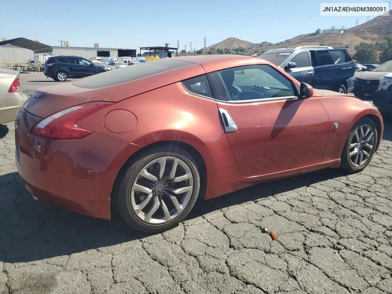 2013 Nissan 370Z Base VIN: JN1AZ4EH6DM380091 Lot: 63813965