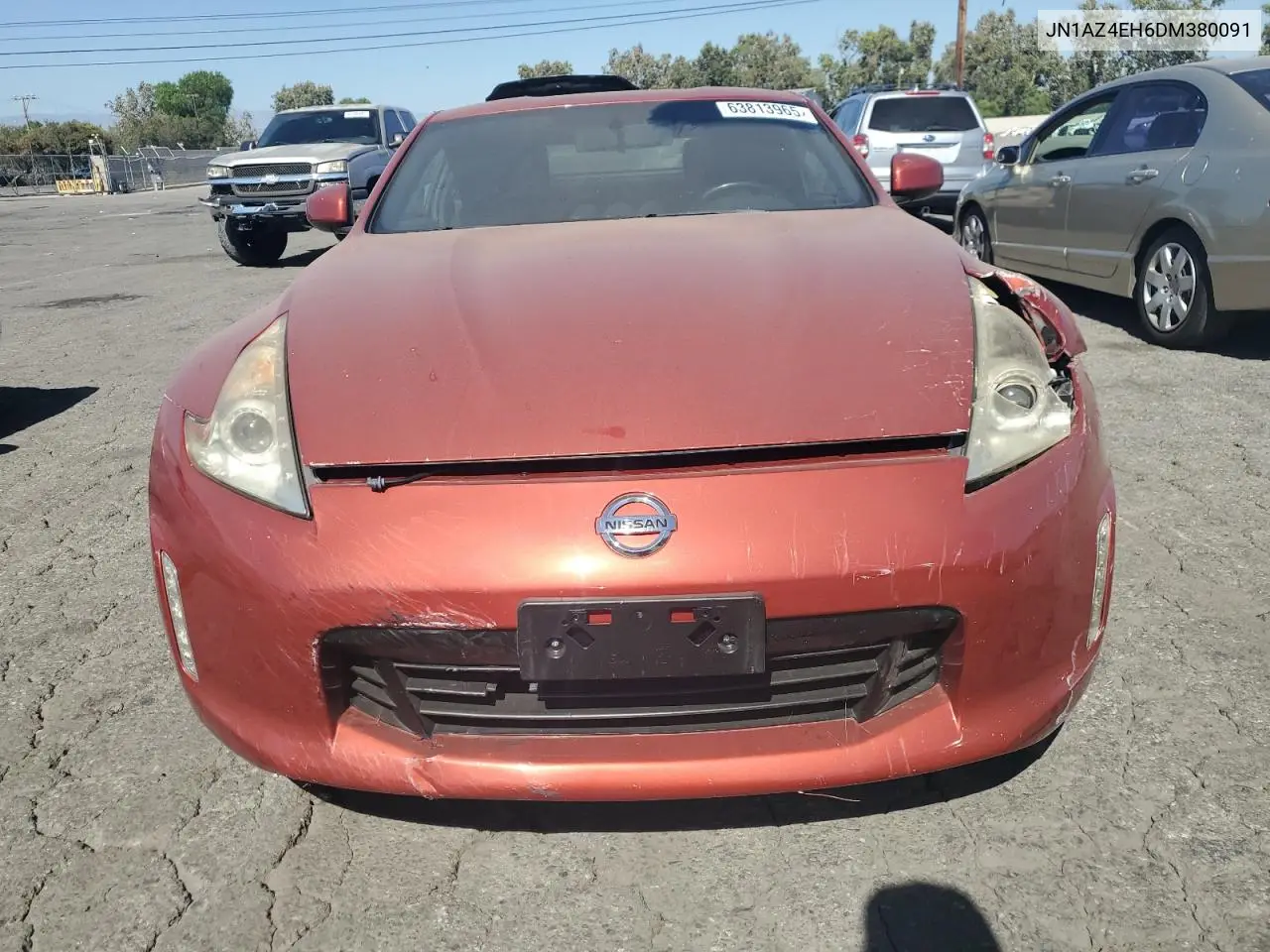 2013 Nissan 370Z Base VIN: JN1AZ4EH6DM380091 Lot: 63813965