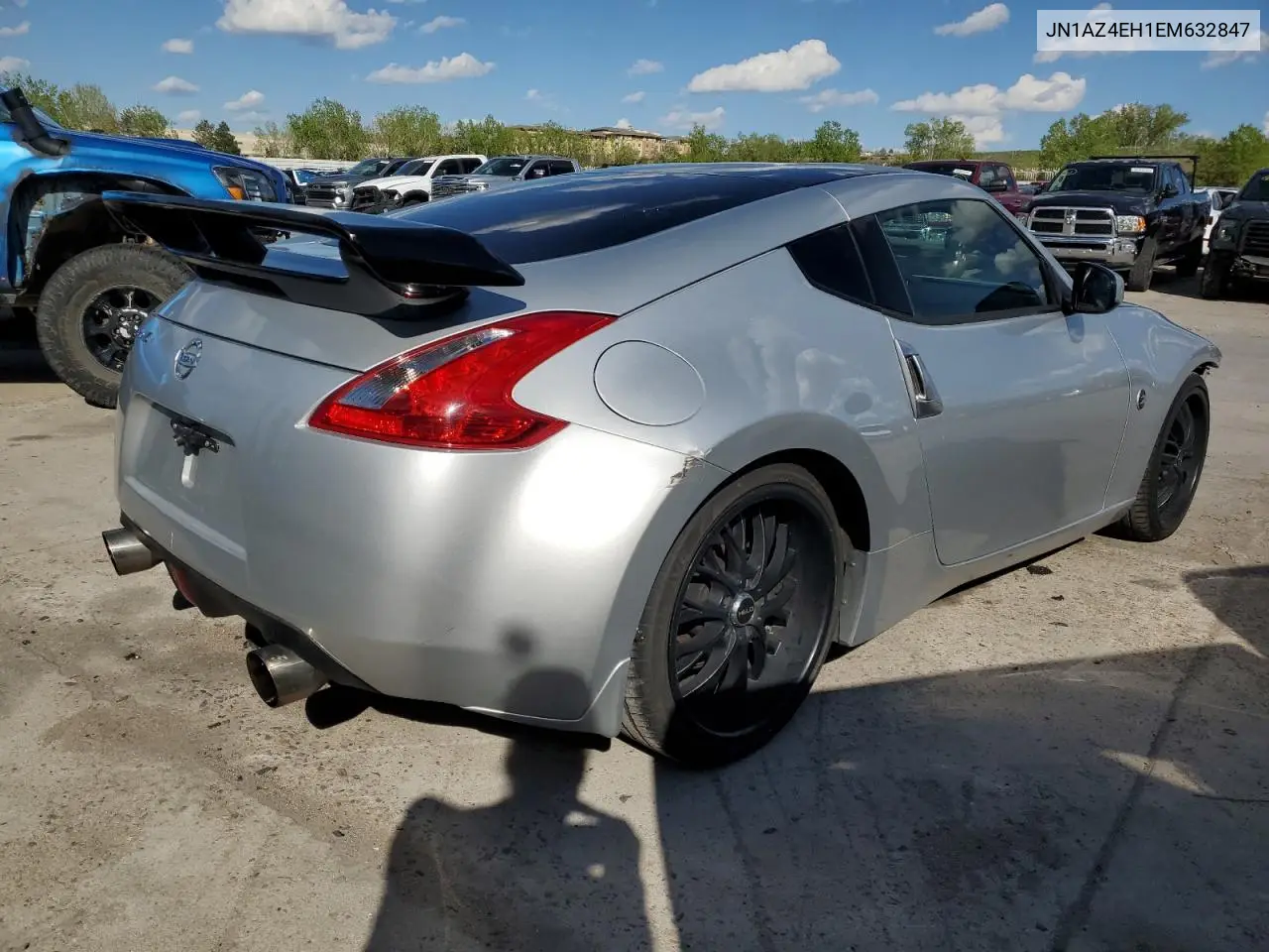 2014 Nissan 370Z Base VIN: JN1AZ4EH1EM632847 Lot: 56342425
